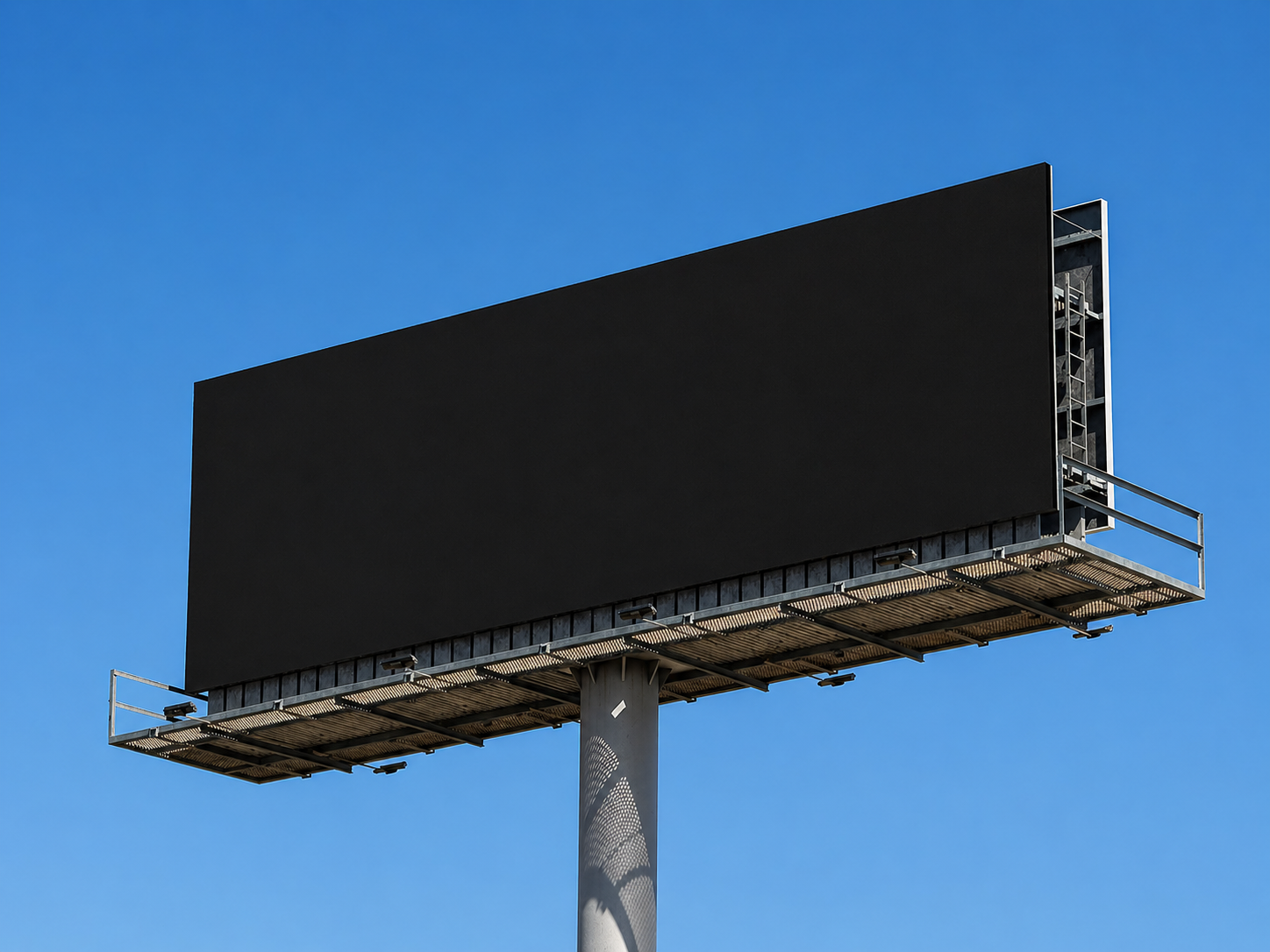 Solar-Powered Billboard